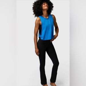 Spiritual Gangster Drifter Seamless Tank Top Lagoon Blue Size XS/S